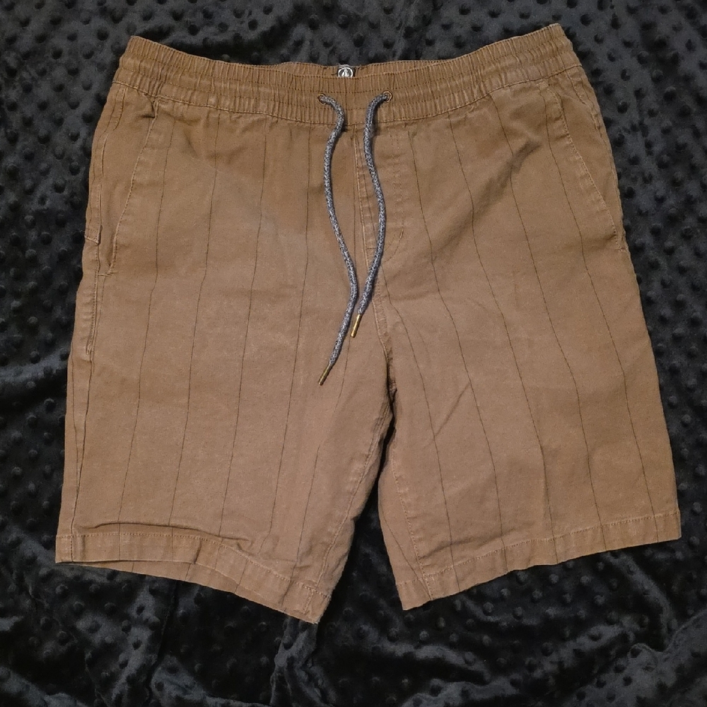 Men's  Volcom Brown Casual Shorts